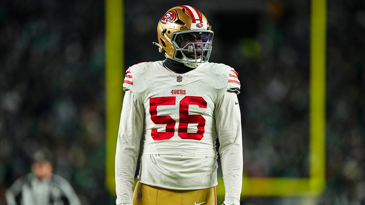 49ers' Keion White suffers non-life-threatening ankle wound in San Francisco shooting after Super Bowl LX at george magazine