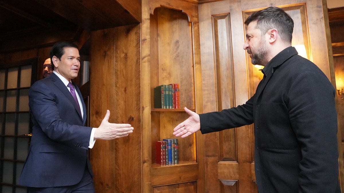 Rubio meets with Zelenskyy ahead of crucial Geneva talks as he says Trump wants solution that 'ends bloodshed' at george magazine