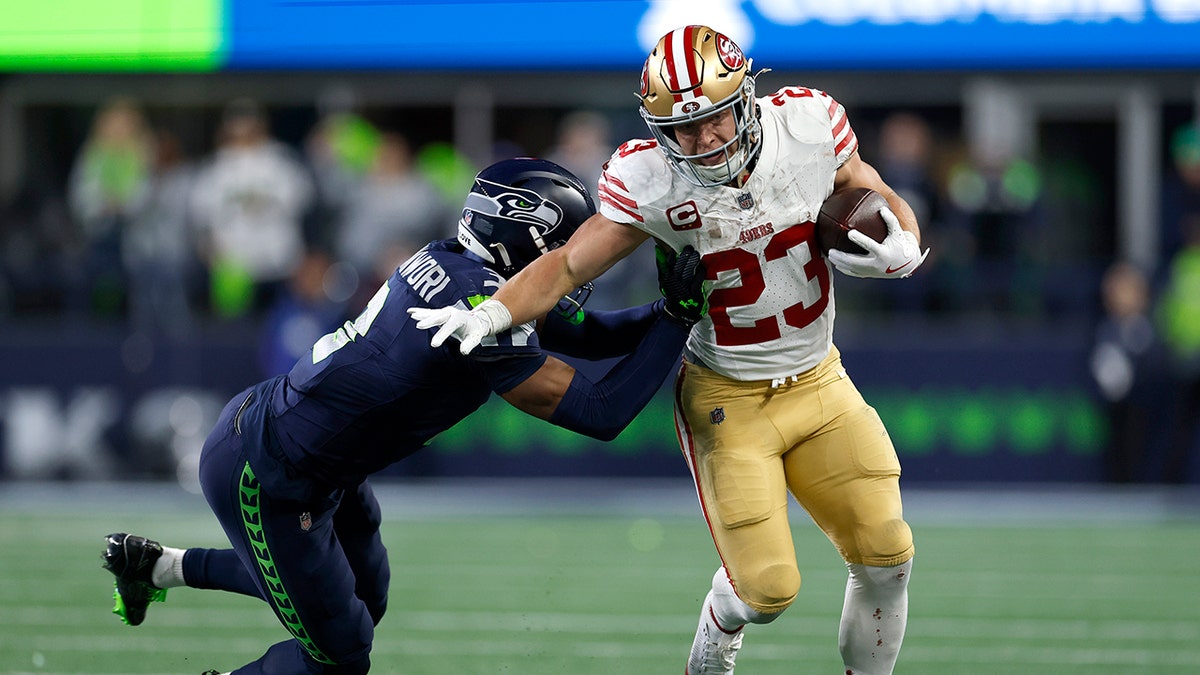49ers' Christian McCaffrey, Brock Purdy talk up division rival Seahawks before Super Bowl: 'Hell of a team' at george magazine