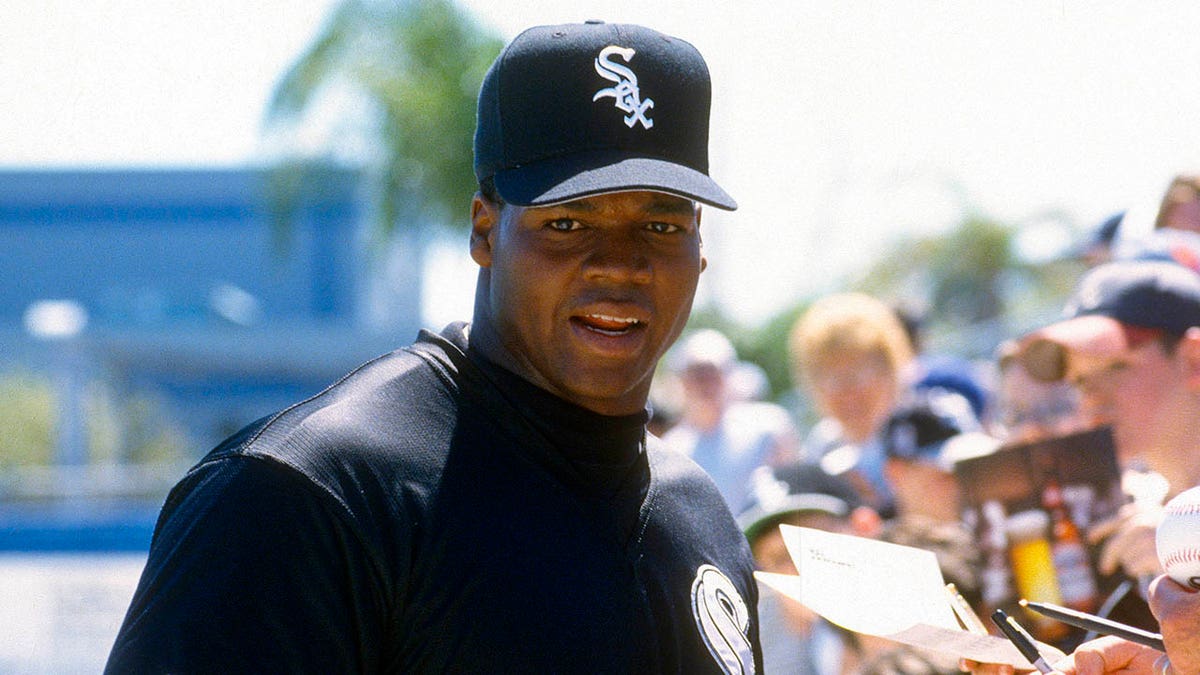 Frank Thomas rips White Sox after being omitted from Black History Month graphic at george magazine