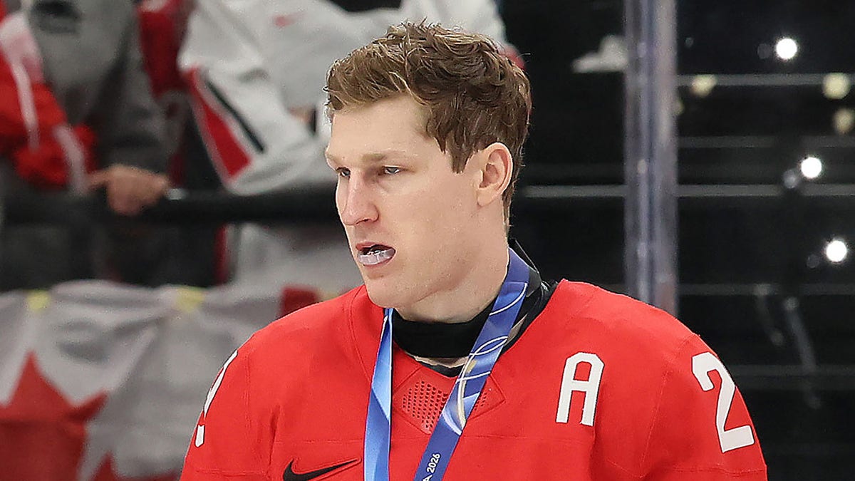 Nathan MacKinnon implies Canada was 'better team' despite losing Olympic gold medal to Team USA at george magazine