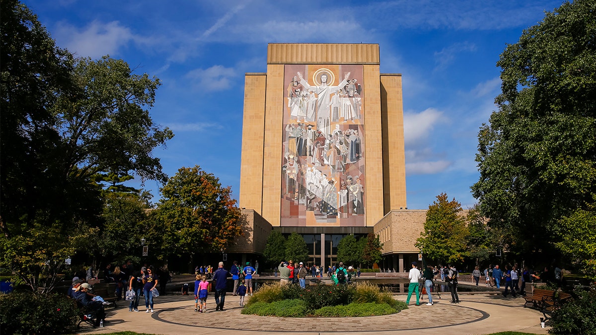 Notre Dame hire of abortion advocate to lead center causes staff to cut ties with university at george magazine