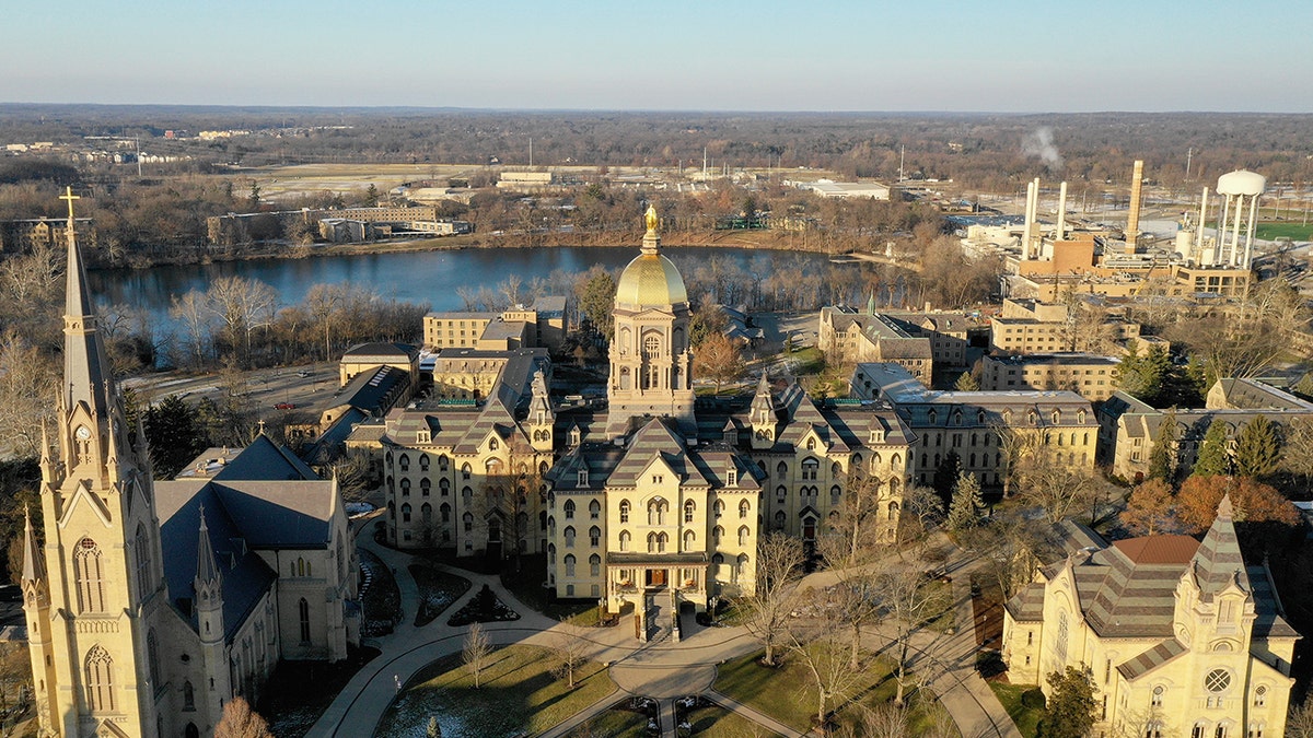 Notre Dame student calls professor appointment a 'betrayal' over pro-abortion stance at Catholic university at george magazine