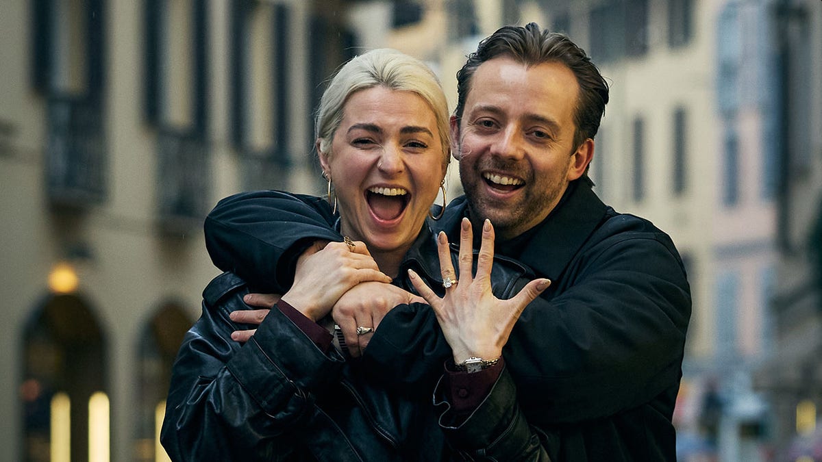 Olympic rivals turned lovers as US ice dancer proposes to Spanish skater on Valentine's Day in Milan at george magazine