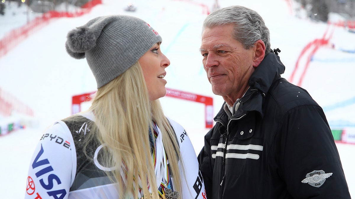Lindsey Vonn's dad reacts to ski star's terrifying Olympic crash at george magazine