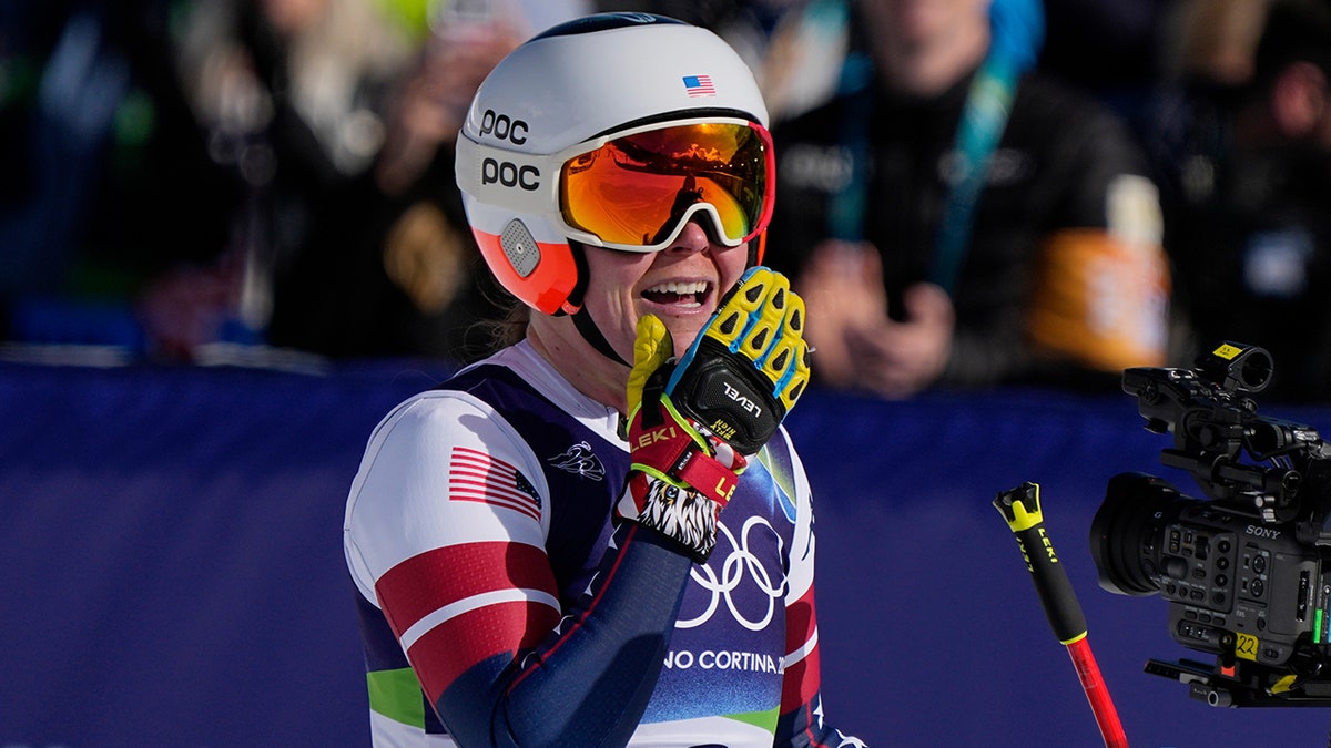 Breezy Johnson notches Team USA's first gold medal at 2026 Winter Olympics at george magazine
