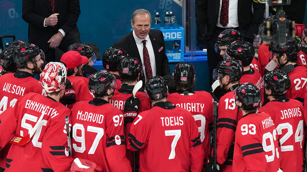 Canadian Olympic men's hockey coach complains about overtime format after gold medal loss at george magazine