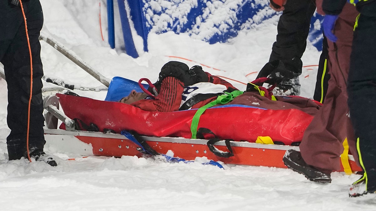 Canadian Olympic snowboarder drops out of big air event following hard crash at george magazine