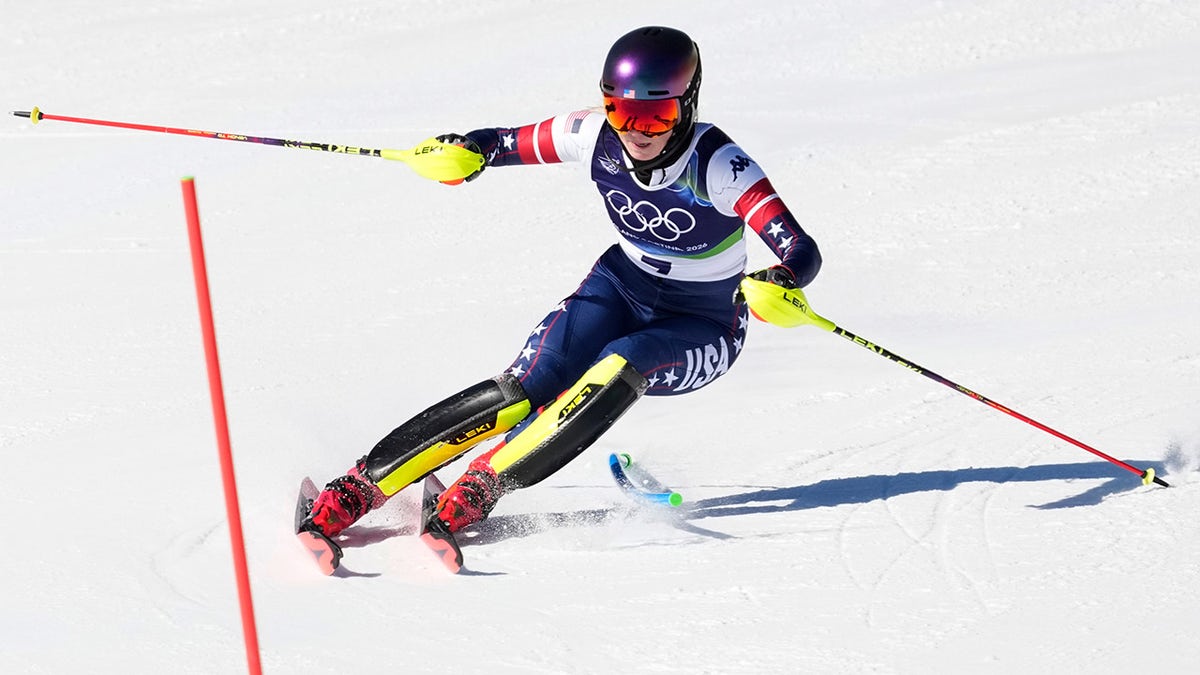 Mikaela Shiffrin captures gold medal with incredible slalom performance at Winter Games at george magazine