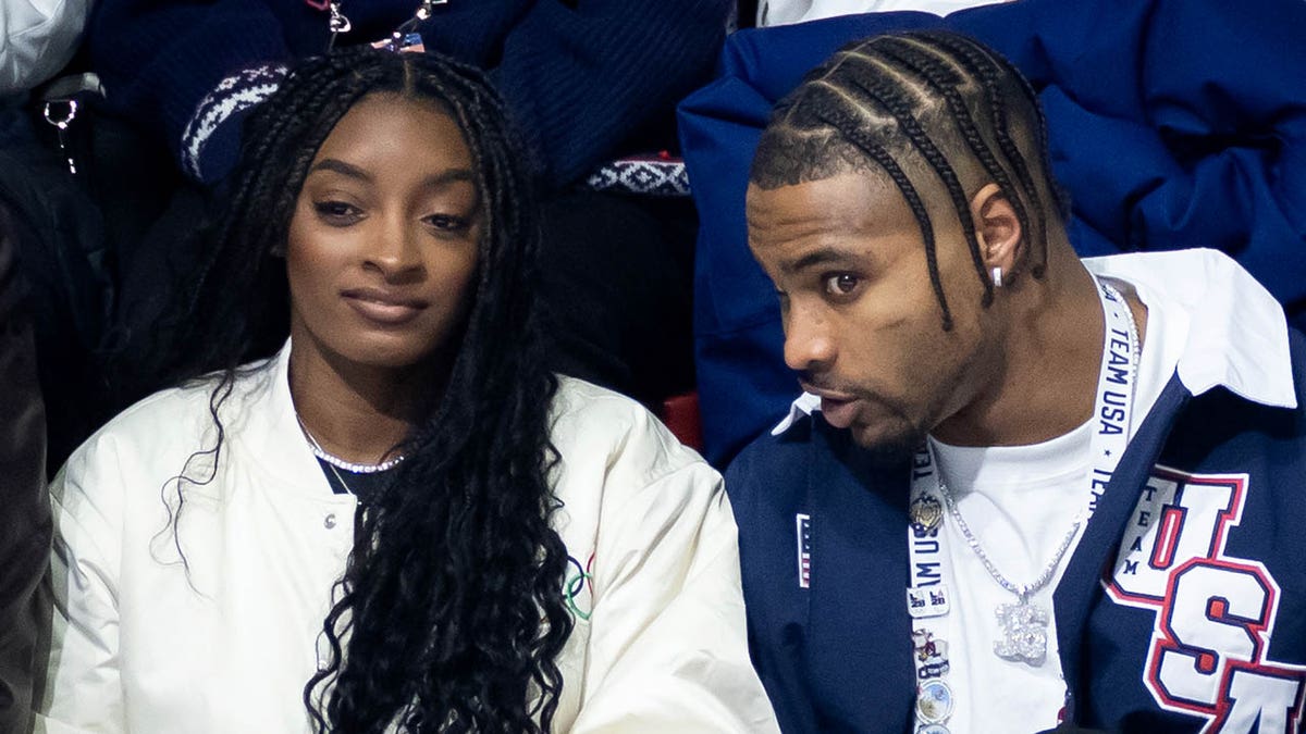Simone Biles' NFL husband says he was nearly robbed while in Italy for Winter Olympics at george magazine