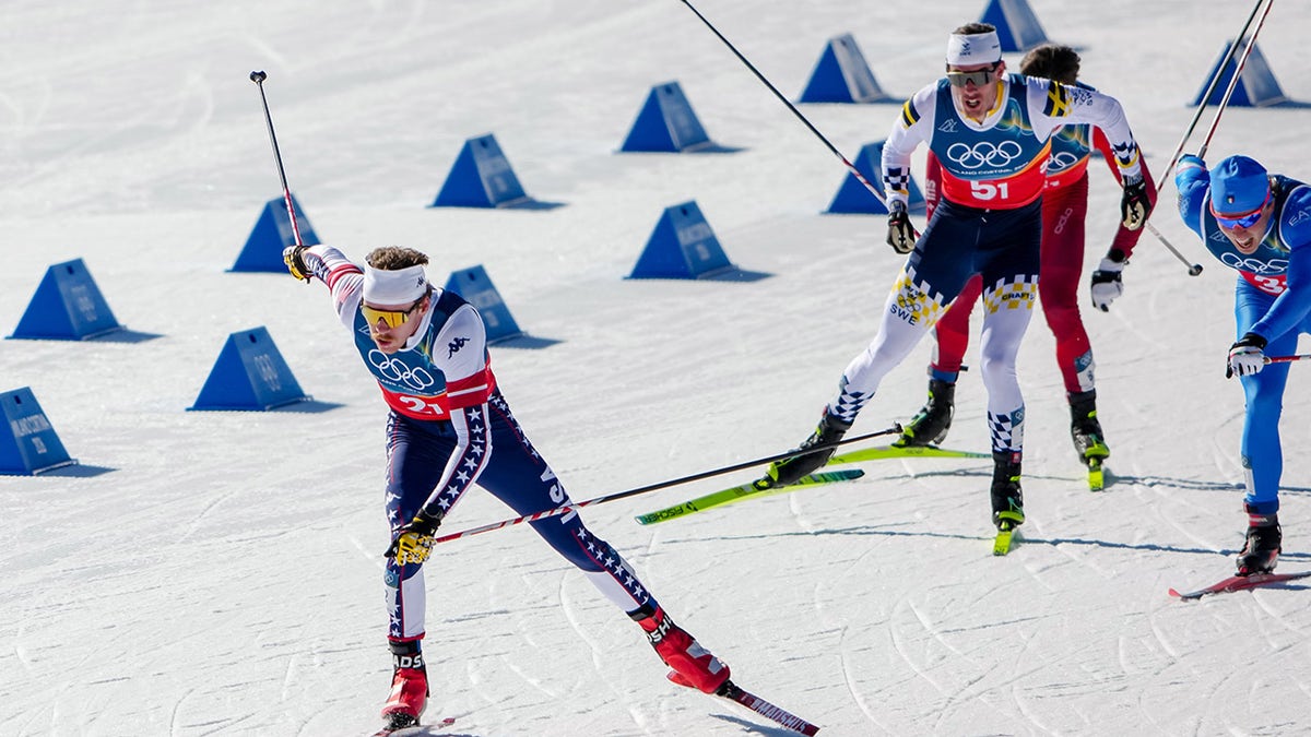 Team USA picks up silver medal in cross-country skiing team sprint at Winter Olympics at george magazine