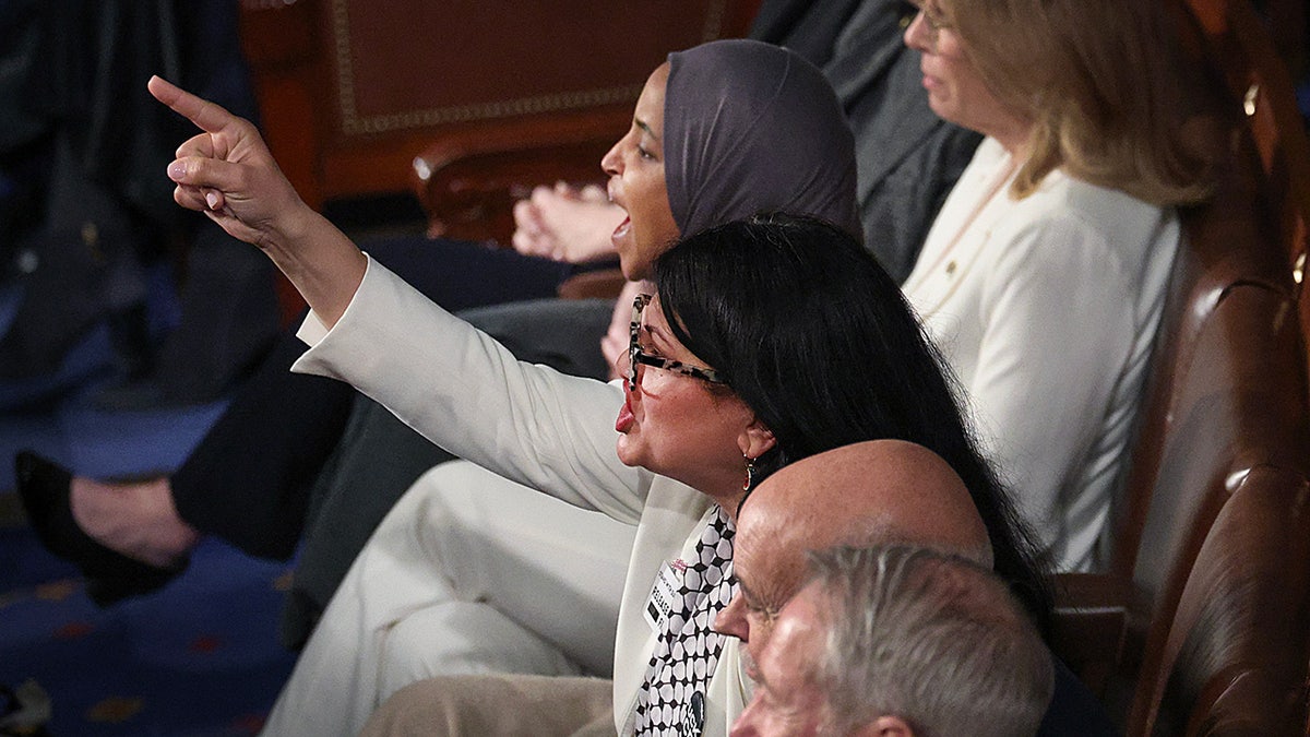 Trump blasts Omar, Tlaib as ‘lunatics,’ says ‘send them back’ after SOTU protests at george magazine