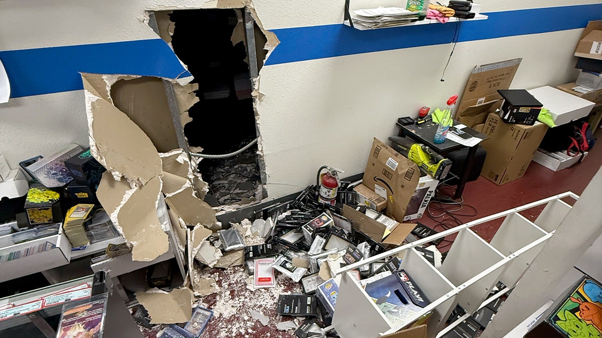 Thieves steal $180K in Pokémon cards after cutting through wall at Anaheim collectibles store at george magazine