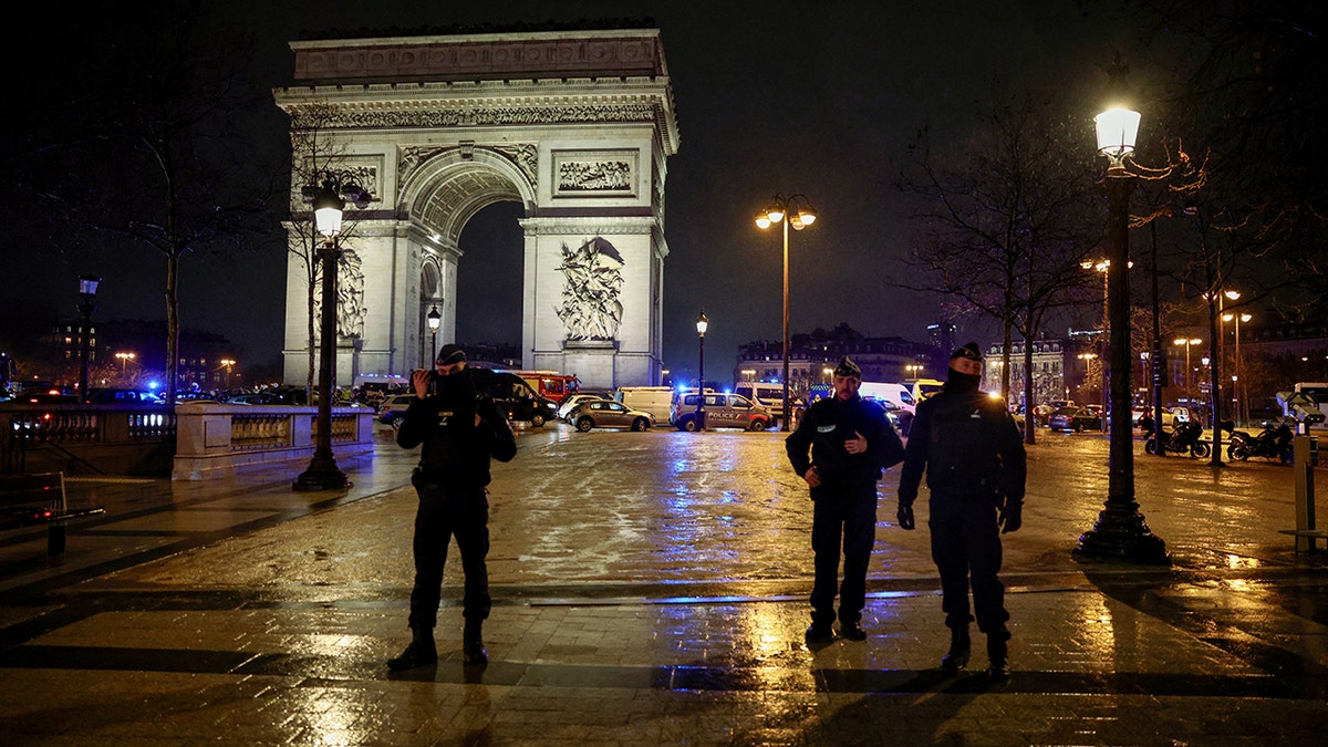 Terror convict recently released shot dead by Paris police after alleged knife attack near Arc de Triomphe at george magazine