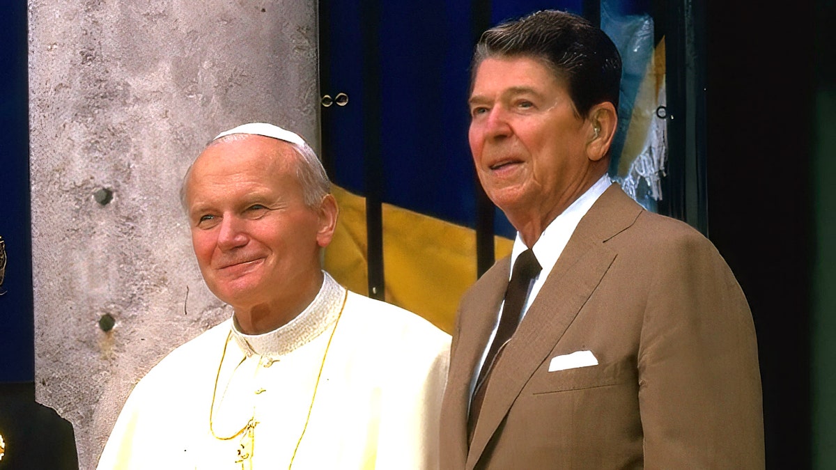 Fox Nation explores how Reagan and John Paul II’s unlikely alliance helped topple the Iron Curtain at george magazine