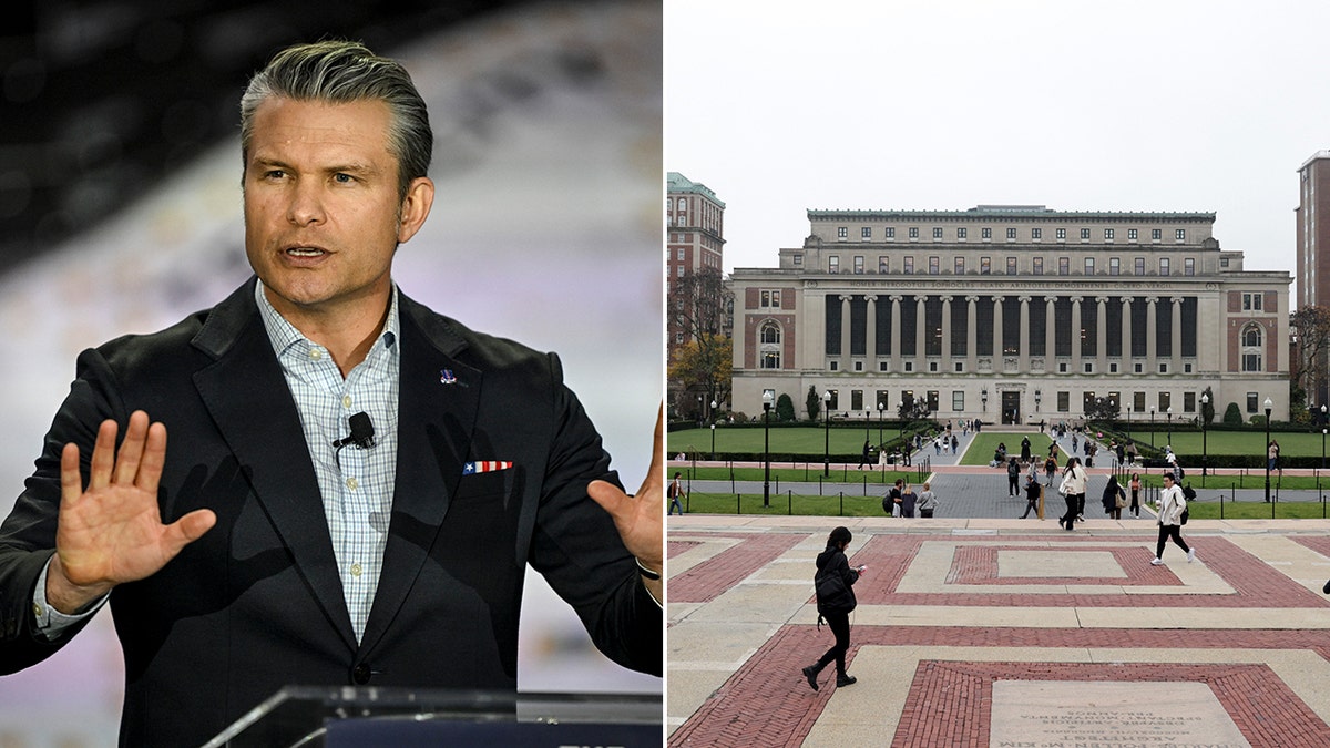 Hegseth bans military from attending Princeton, Columbia, other elite universities: 'Wokeness and weakness' at george magazine