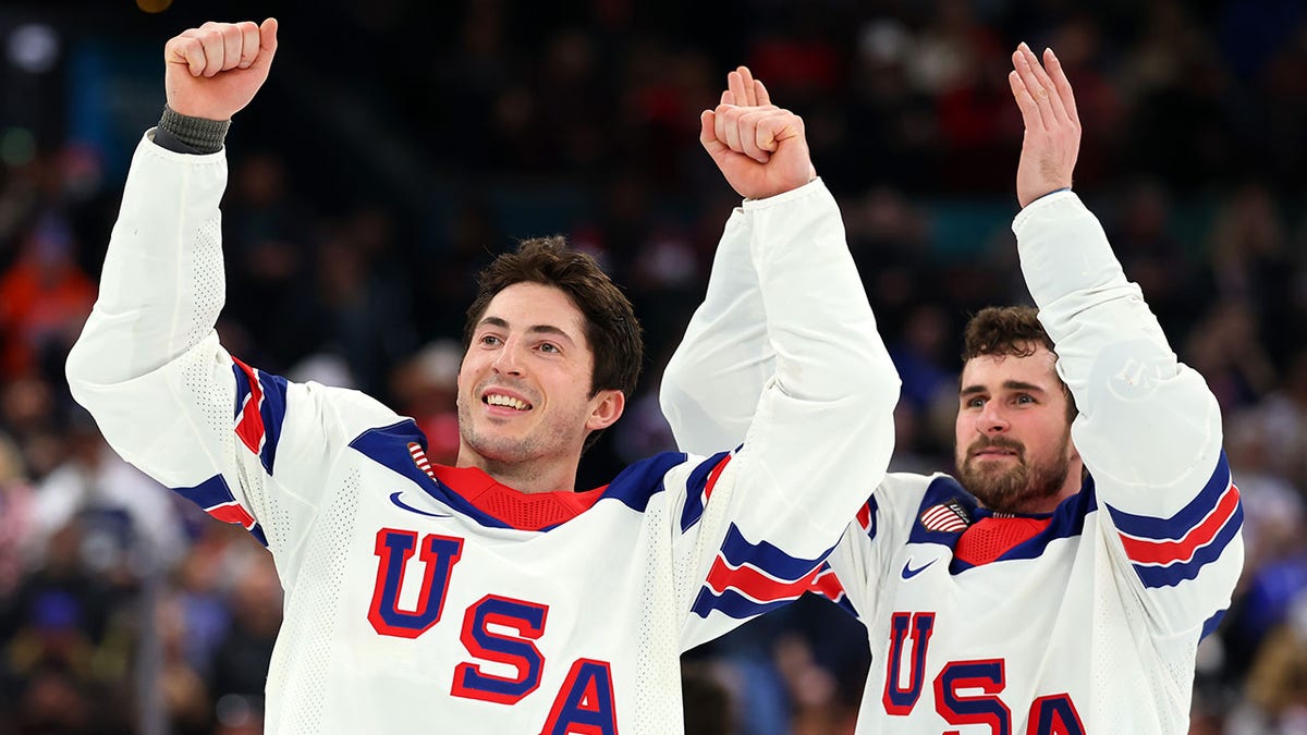 US men's hockey stars dish on immense American pride after winning Olympic gold at george magazine