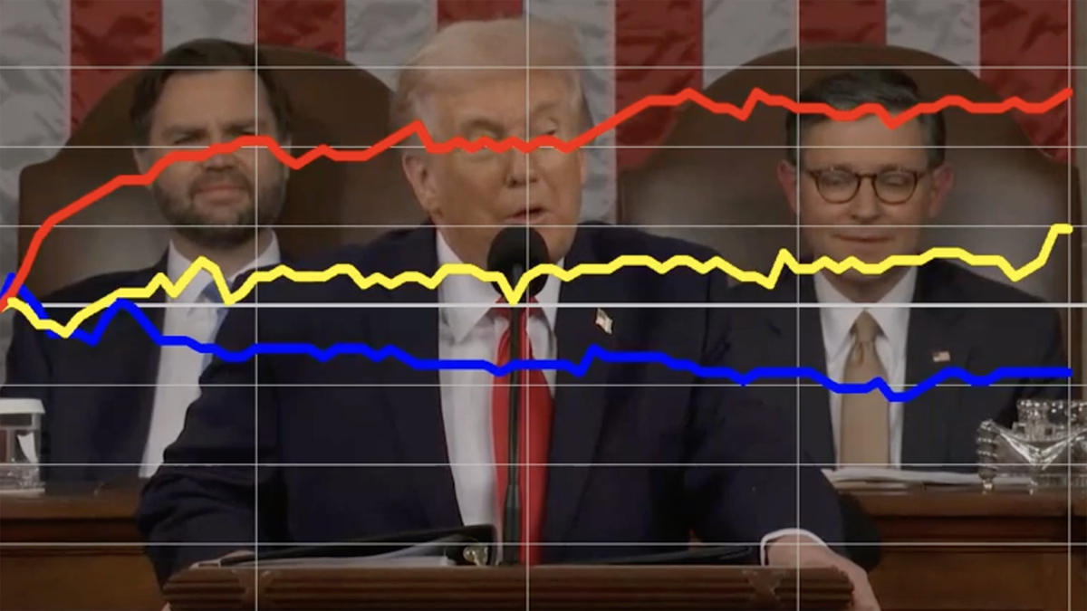 Trump's 'war on fraud' draws range of reactions during SOTU speech at george magazine