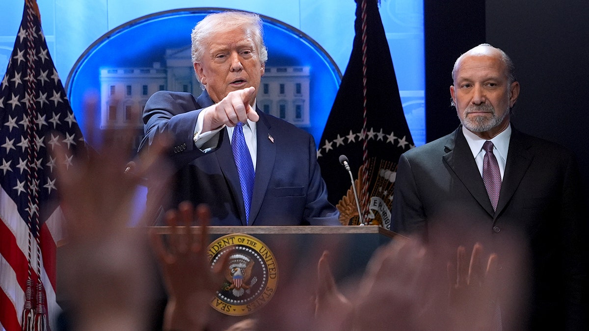 Trump raises global tariff to 15% at george magazine