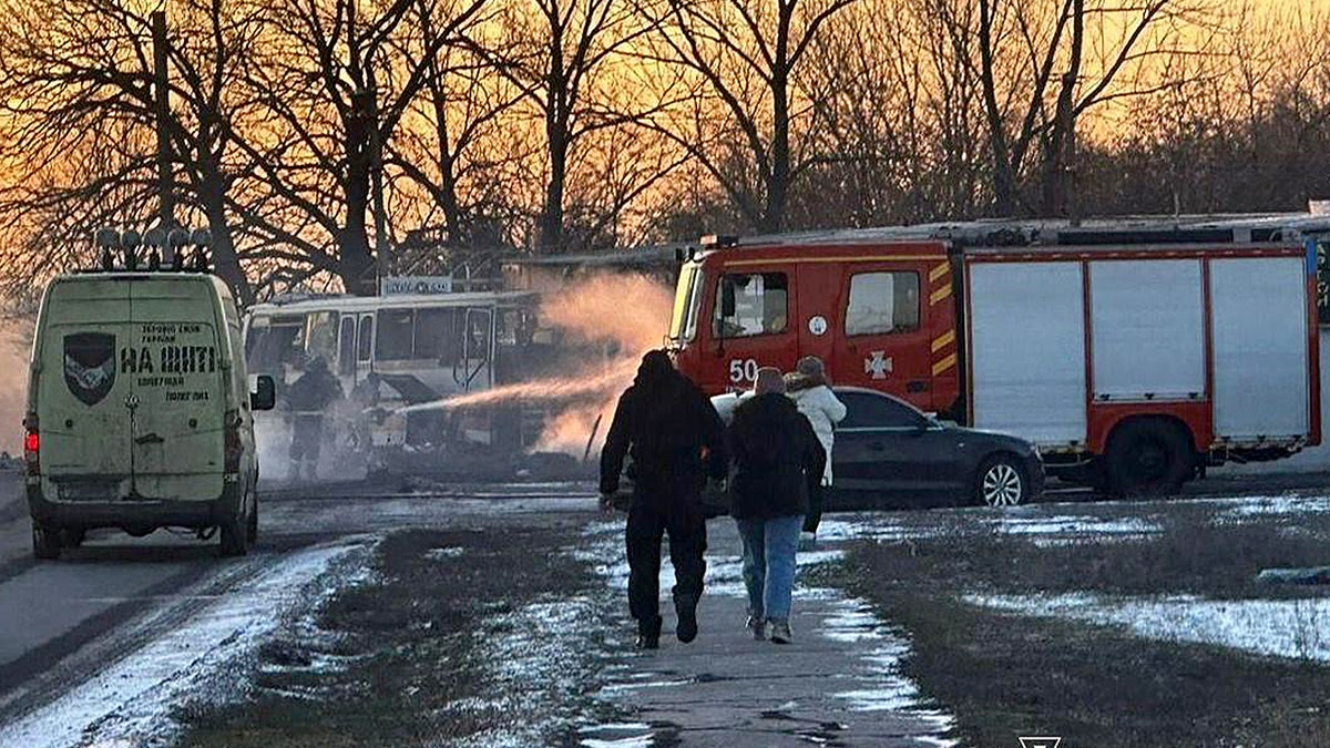 Russia kills 12 Ukrainian miners in deadly bus attack hours after peace talks postponed at george magazine