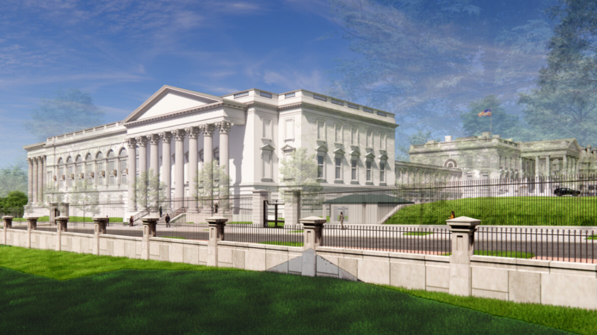 Trump White House ballroom proposal gets approval by Commission of Fine Arts at george magazine