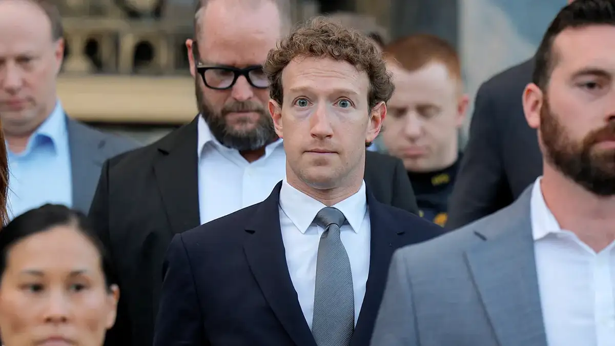 Zuckerberg departs the court after taking the stand at social media trial in Los Angeles