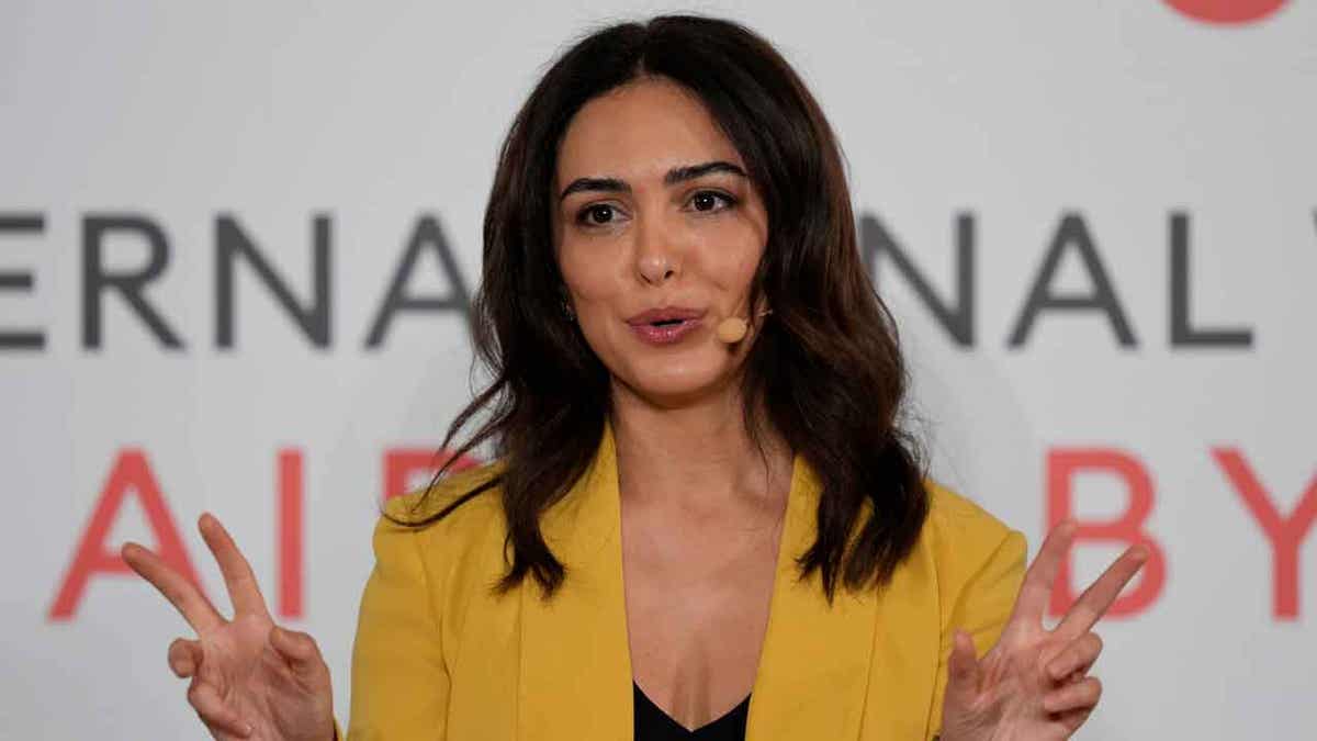 British-Iranian actress asks 'where are the college campuses' protesting the Iranian regime at george magazine