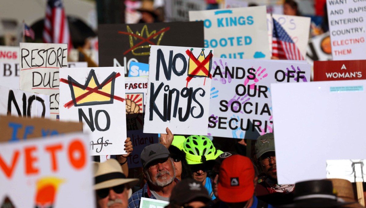 No Kings organizers predict historic turnout in nationwide protests Saturday at george magazine