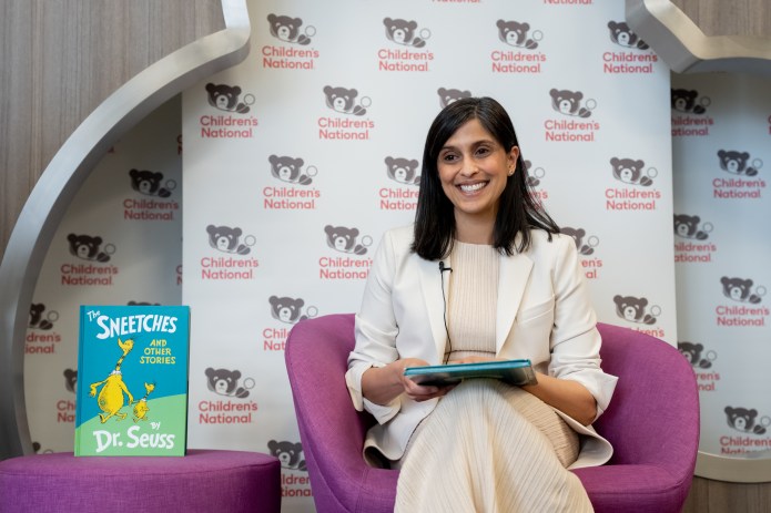 PHOTOS: Usha Vance talks child literacy at hospital reading event at george magazine