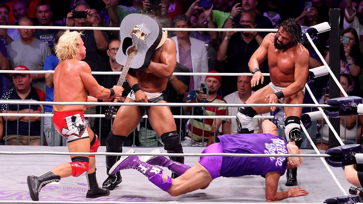 AEW star Jeff Jarrett recalls 'unique' guitar shots he's doled out over his career at george magazine