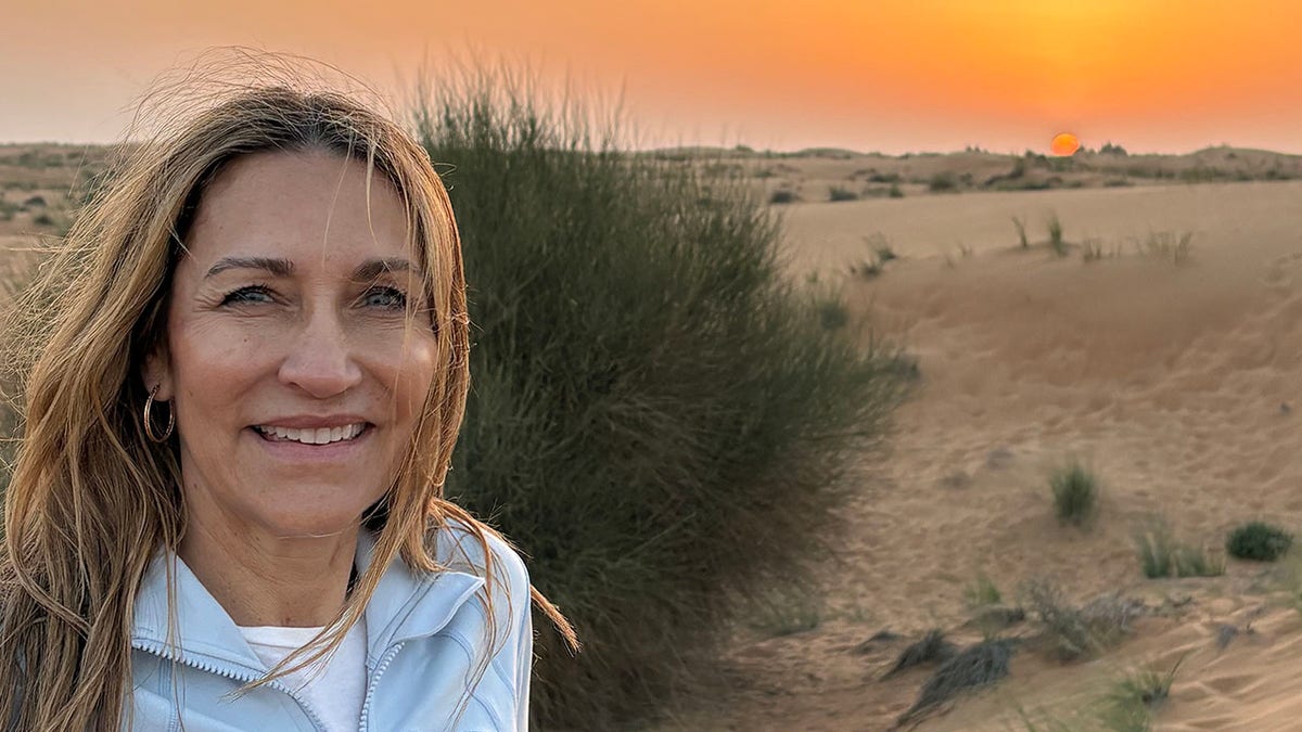 American stuck in Middle East escapes in race to reach critically ill husband in California at george magazine