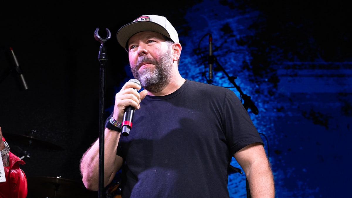 Comedian Bert Kreischer thanks God after devastating tour bus fire that could have killed him at george magazine
