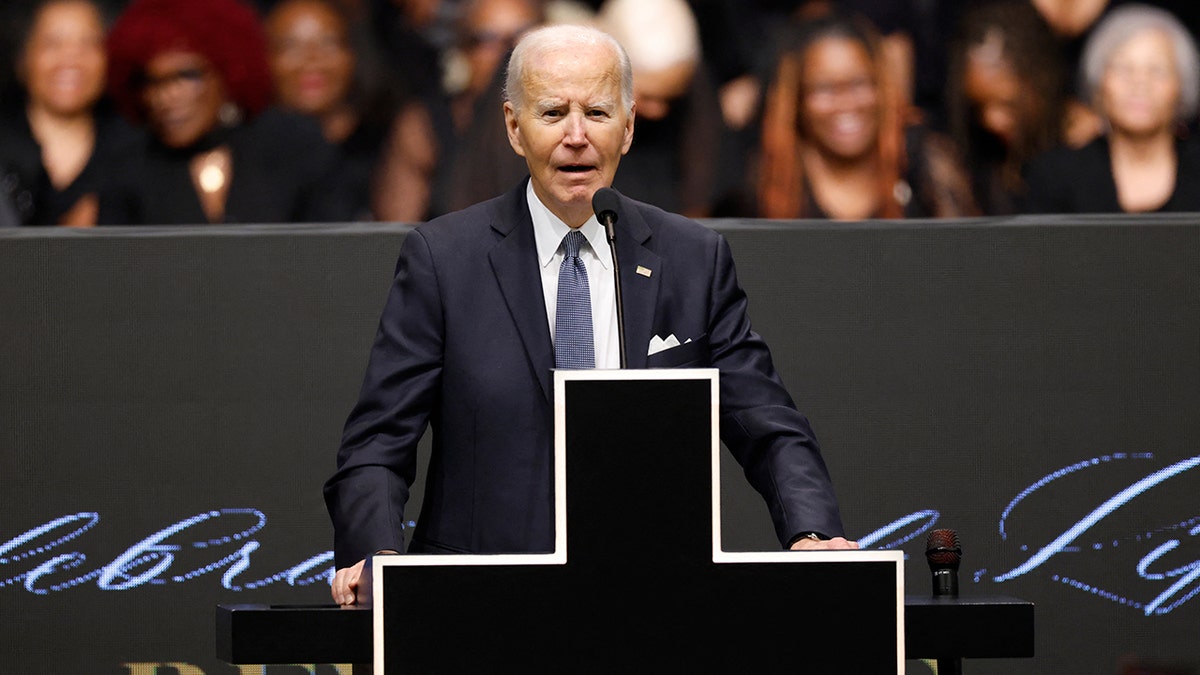 Biden says ‘I’m a h--- of a lot smarter than most of you’ to crowd at Jesse Jackson's funeral at george magazine