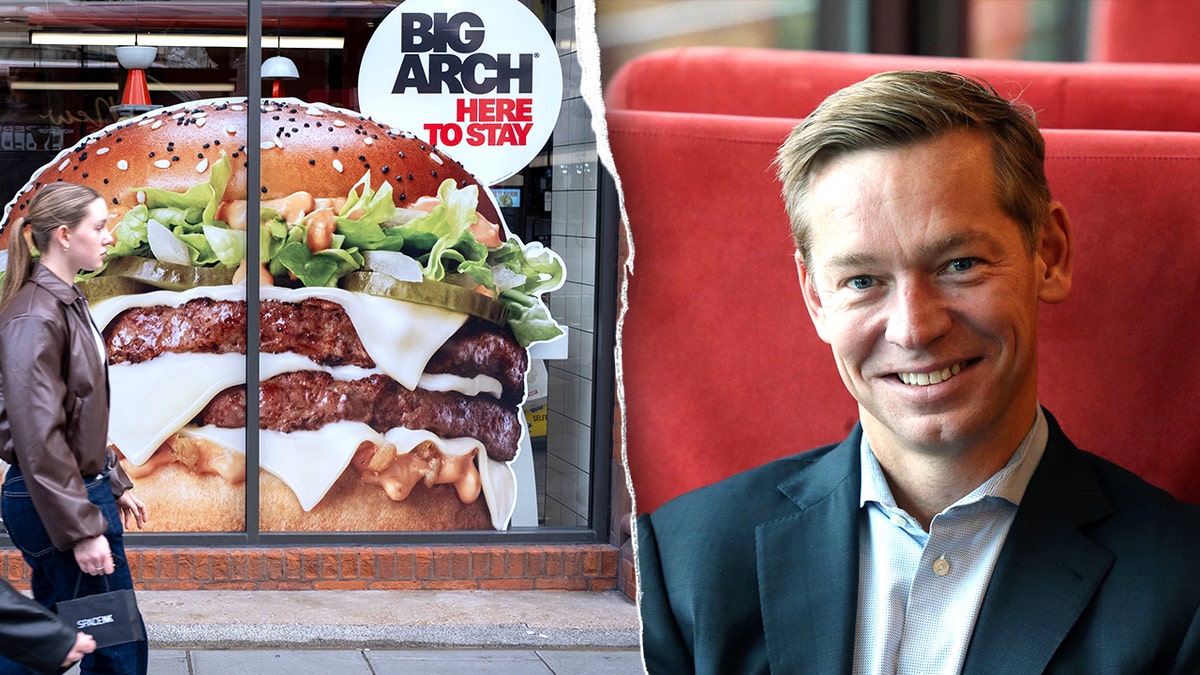 McDonald's CEO roasted after his tiny first bite of new Big Arch burger goes viral at george magazine