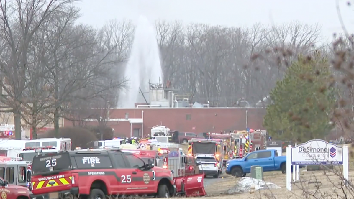 Commercial building explodes in New Jersey, multiple people injured and remain in critical condition at george magazine