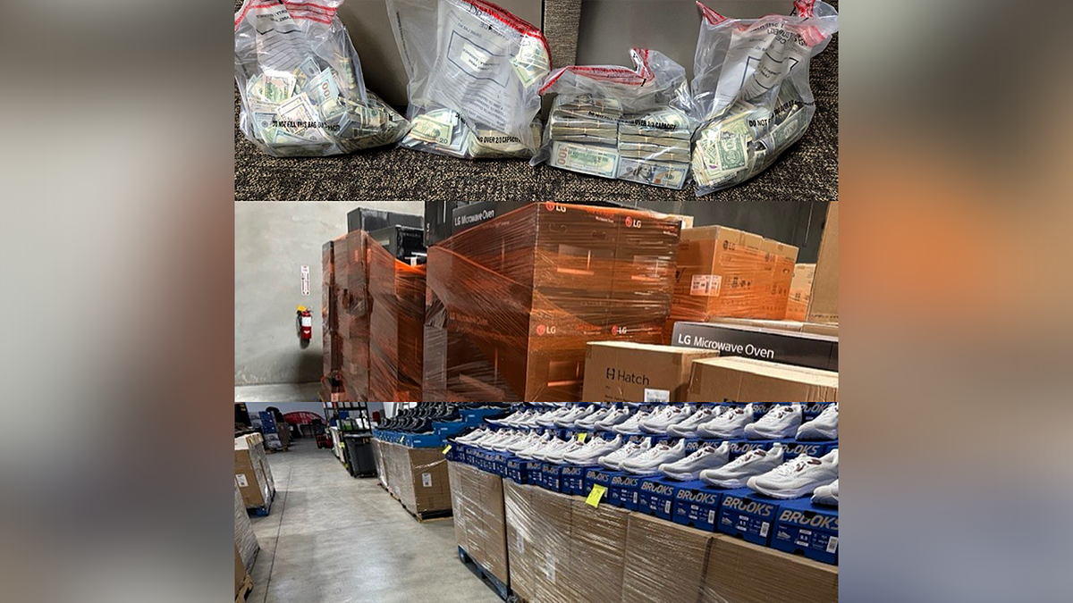 9 suspects arrested after $7M in stolen cargo seized in Southern California bust at george magazine
