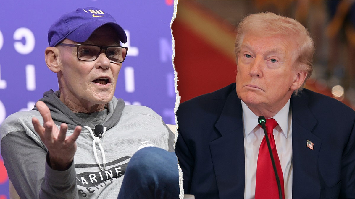 Carville predicts Trump will leave office next year out of frustration after midterms at george magazine
