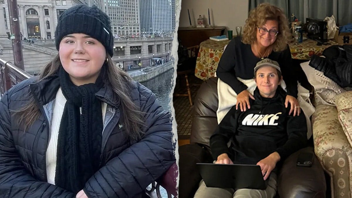 Sheridan Gorman (L), Tamara Tarpinian-Jachym (R) and Eric Jachym (R)