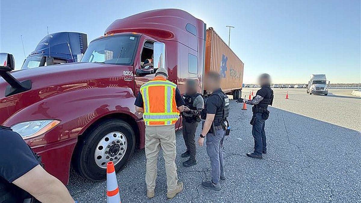 ICE arrests over 100 illegal alien truck drivers in California sweep