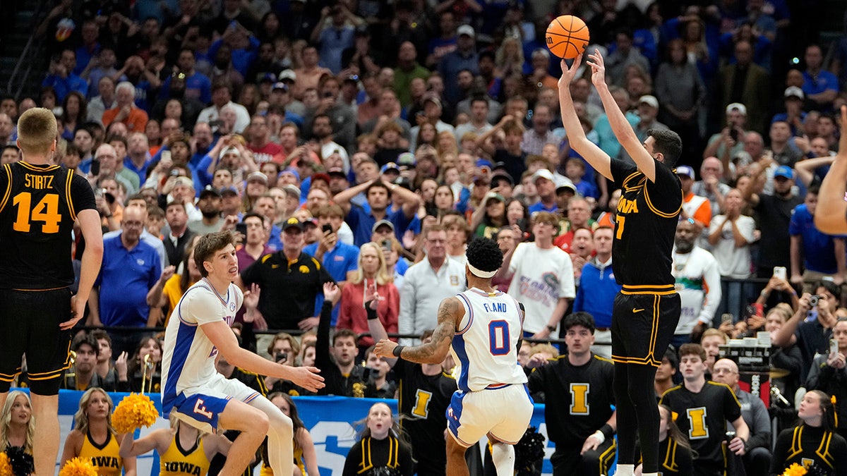 Iowa hits clutch 3-pointer in closing seconds to stun Florida at george magazine
