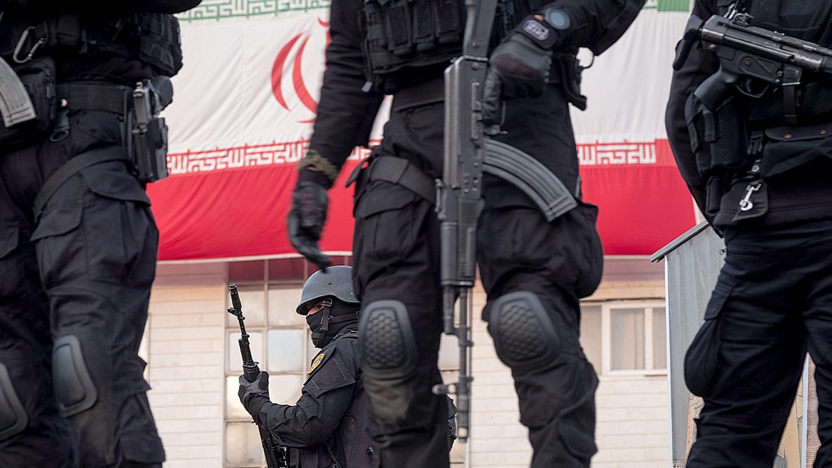 Lethal elite 'black-clad' kill squad guards Iran's new Supreme Leader Mojtaba Khamenei at george magazine