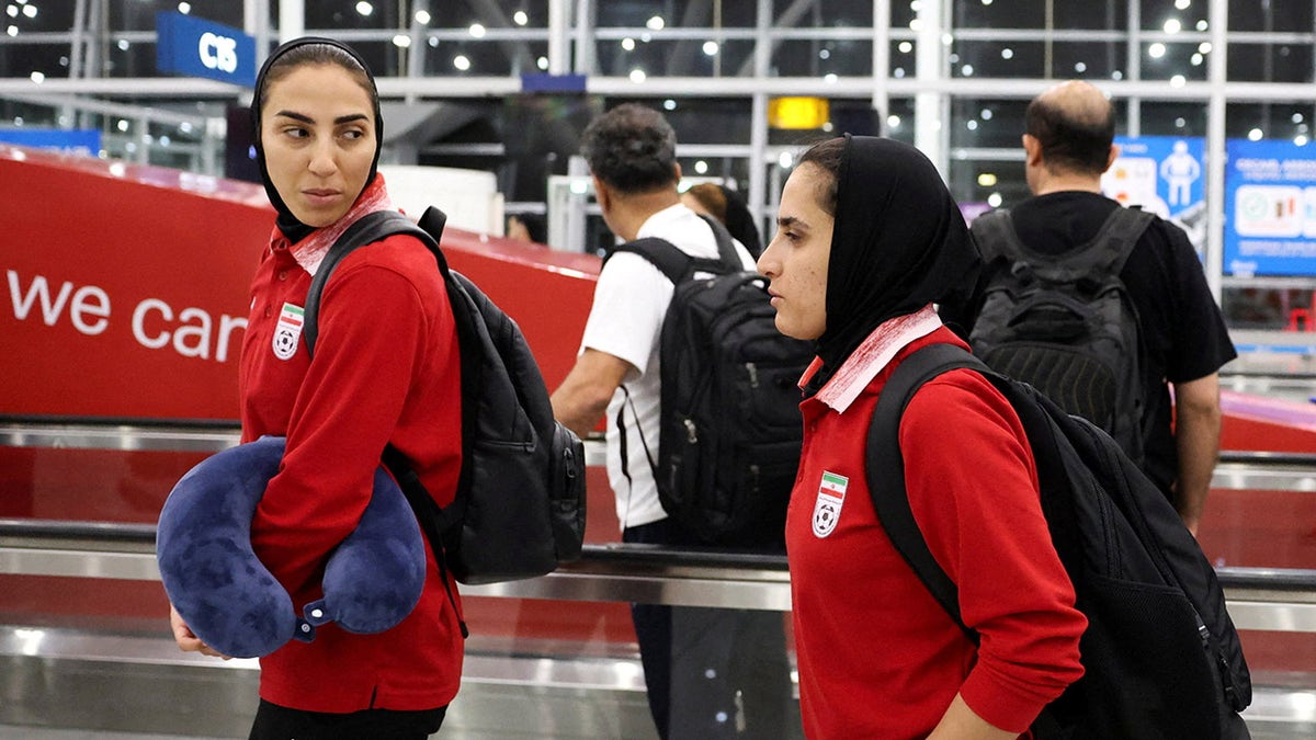 Ex-Iranian women's soccer star empathizes with national team, breaks down sharing story of father's death at george magazine
