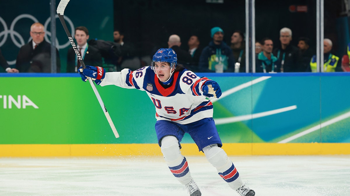 Hockey Hall of Fame gives Jack Hughes tough news on Olympic golden goal puck request at george magazine