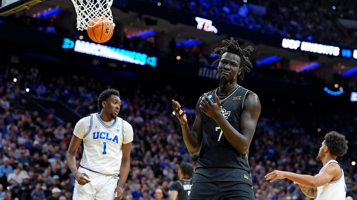 UCF center scores on own basket in crushing blunder during team's first round loss to UCLA at george magazine