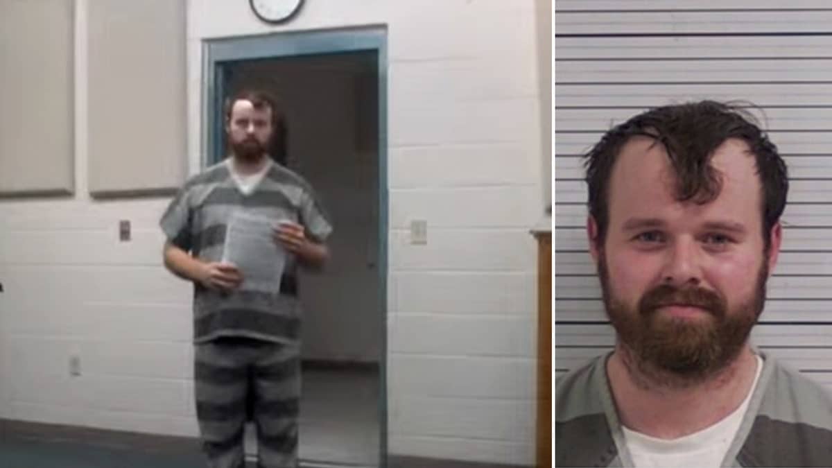 Joseph Duggar appears in court on March 31.