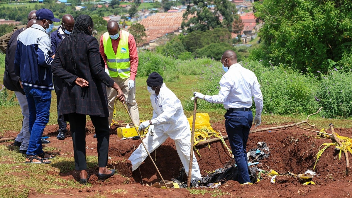 kenya mass grave