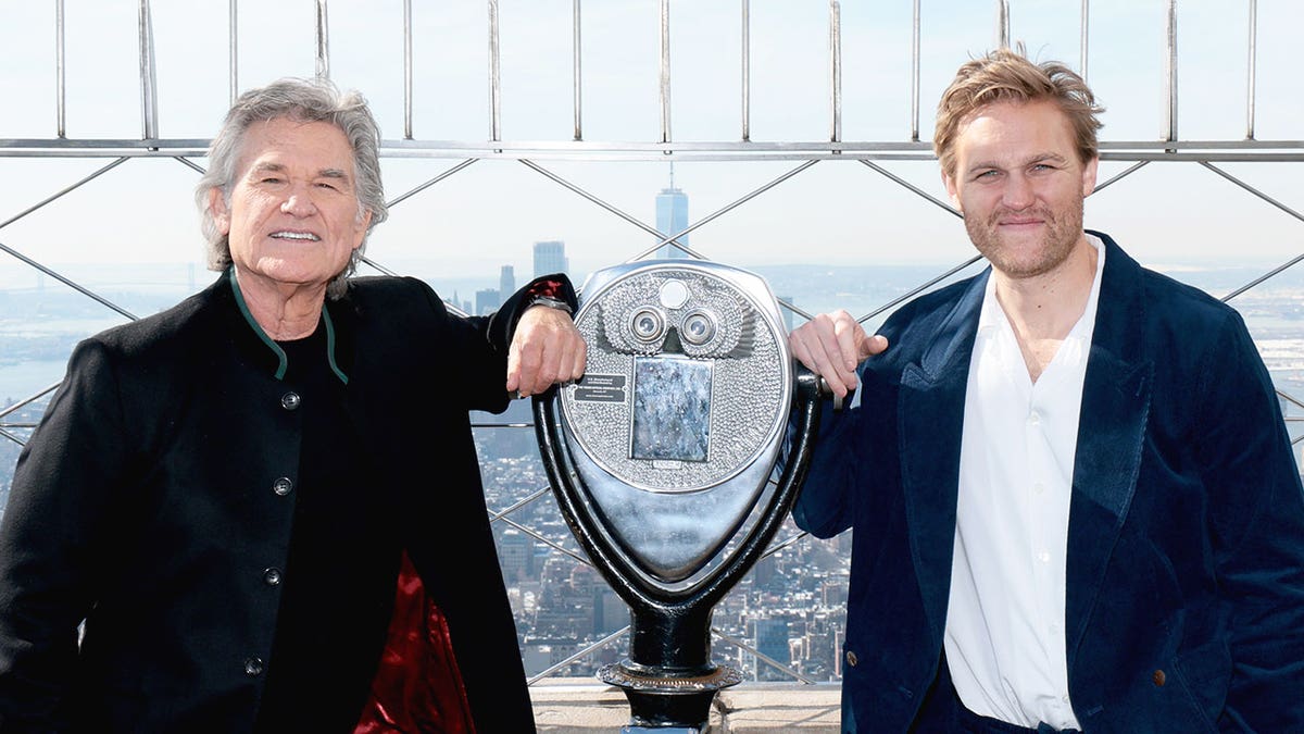 Kurt Russell reveals why he was 'glad' when son Wyatt turned to acting after hockey career at george magazine