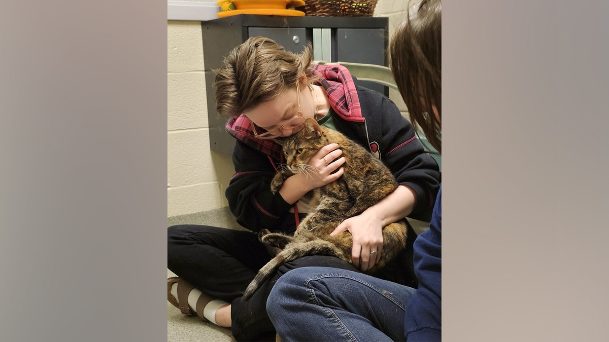 Family reunited with their lost cat 5 years later when she was found in stranger's basement at george magazine