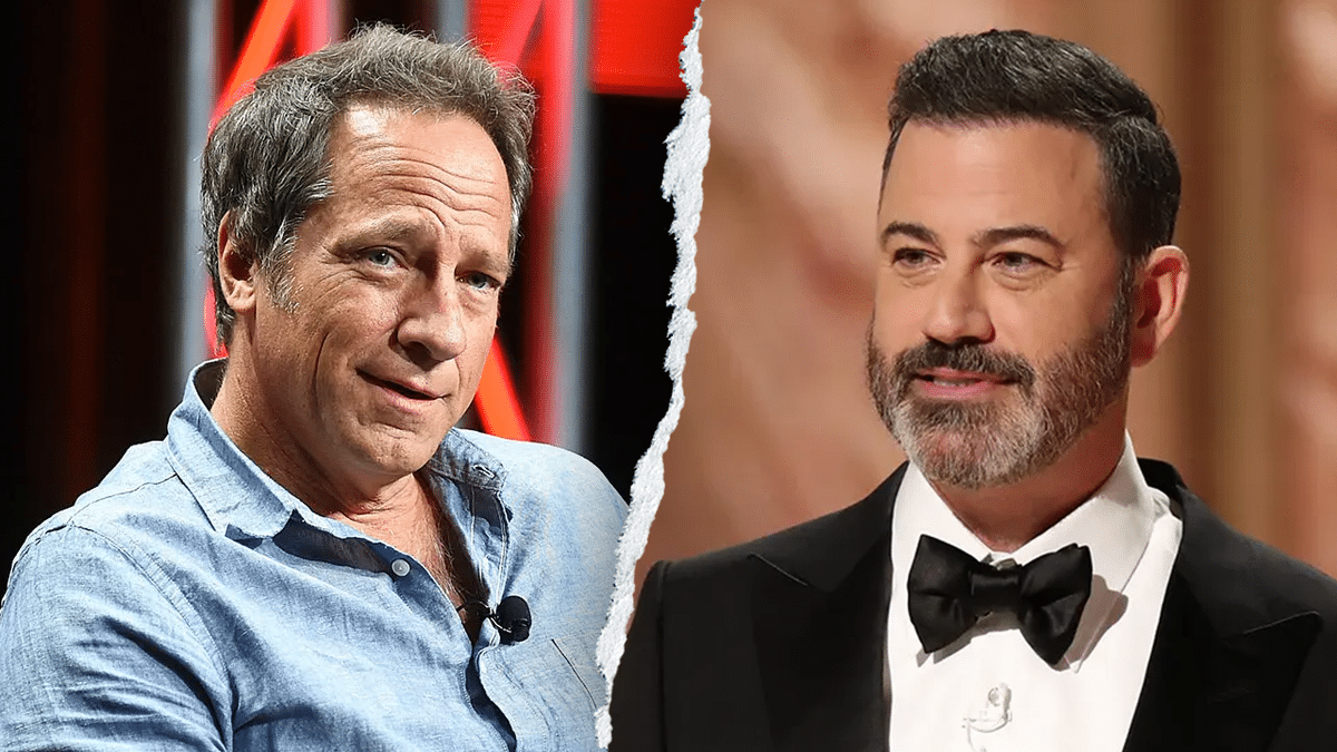 Mike Rowe and Jimmy Kimmel split