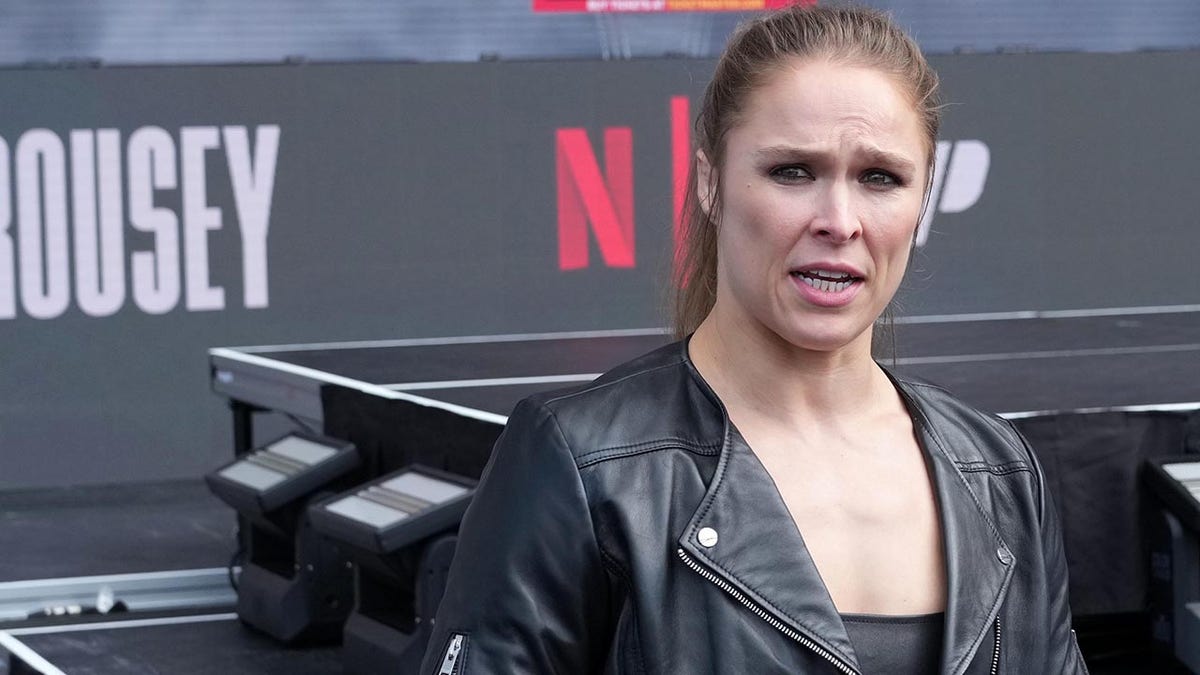 Ronda Rousey makes surprise appearance at AEW Revolution at george magazine